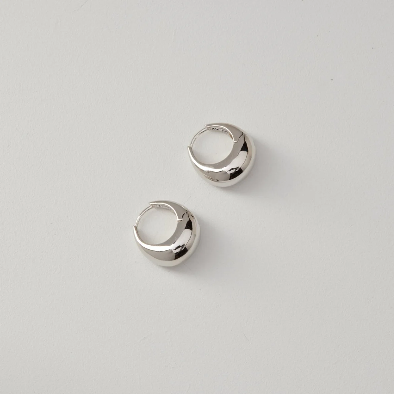 Macy Hoops - Silver - Image 3