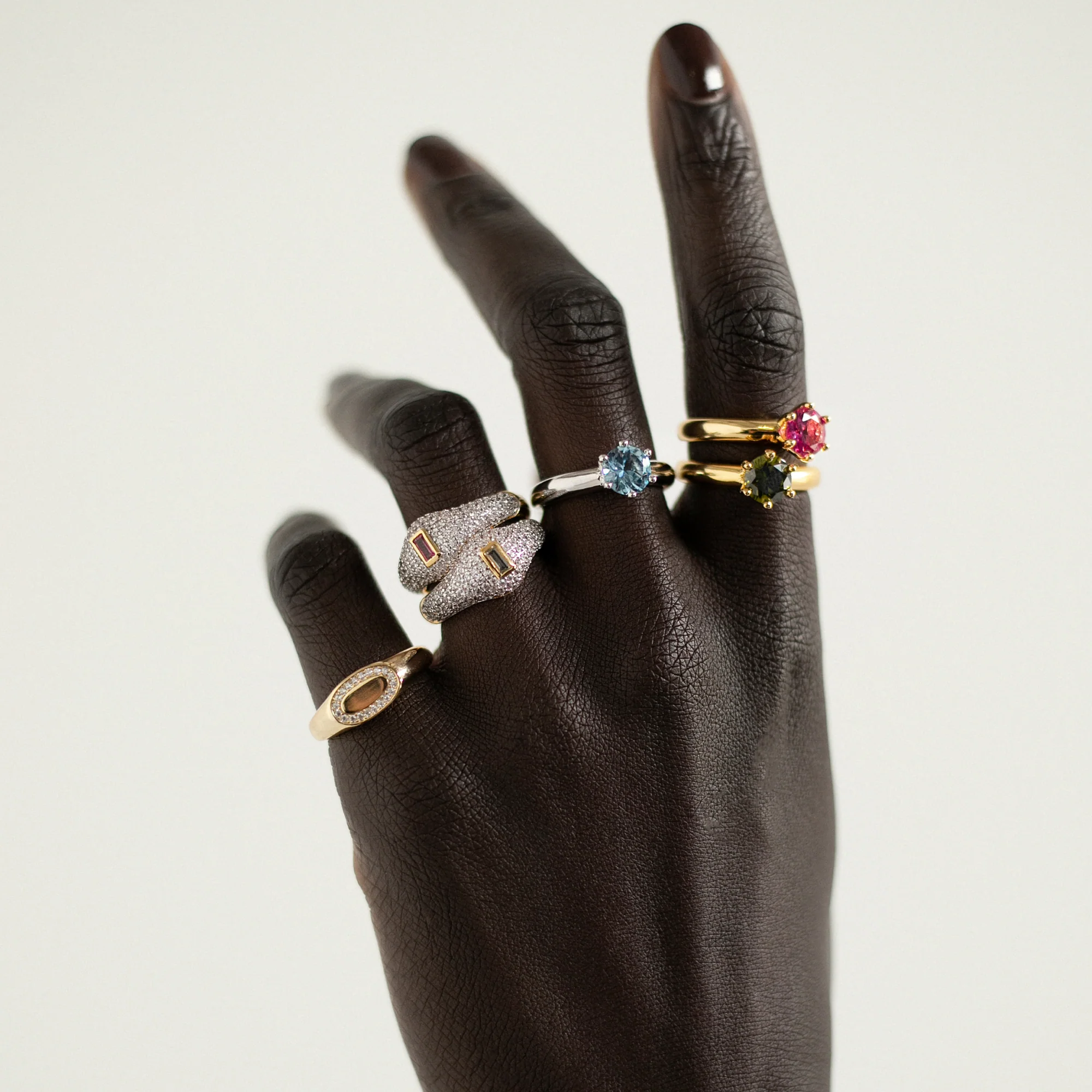 Dakota Ring - Olivine - Image 4