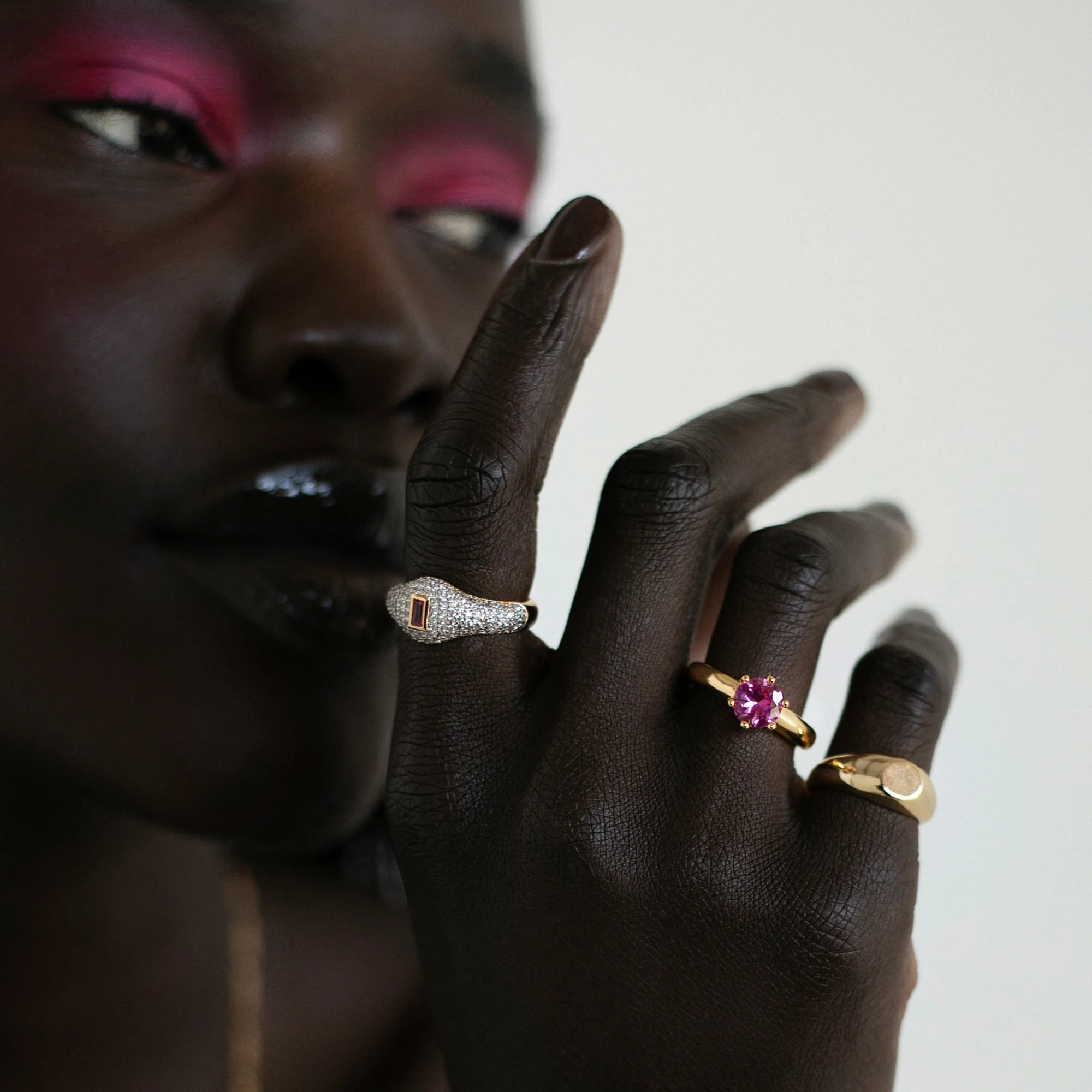 Dakota Ring - Pink - Image 2