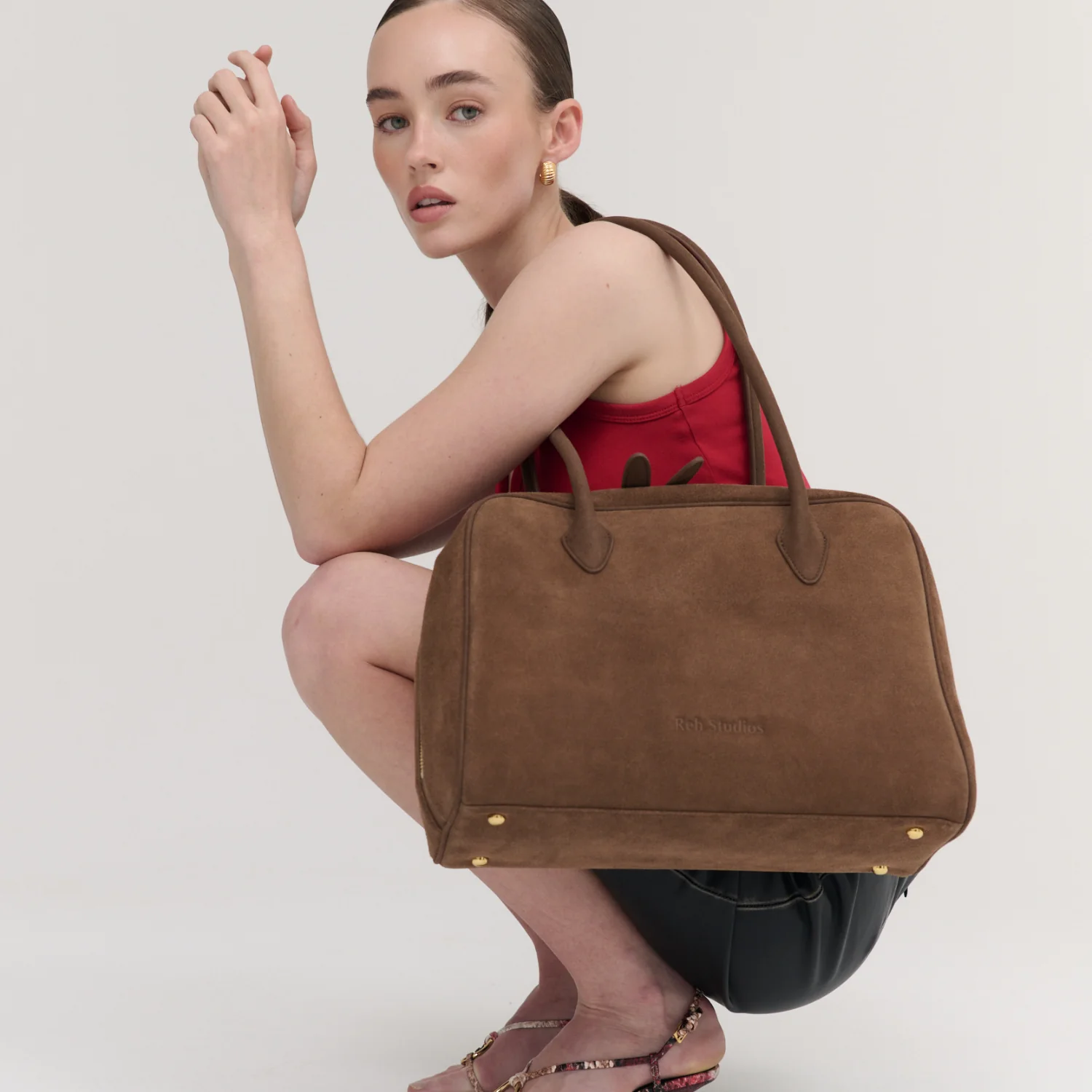 Gwen Bag - Suede - Image 3