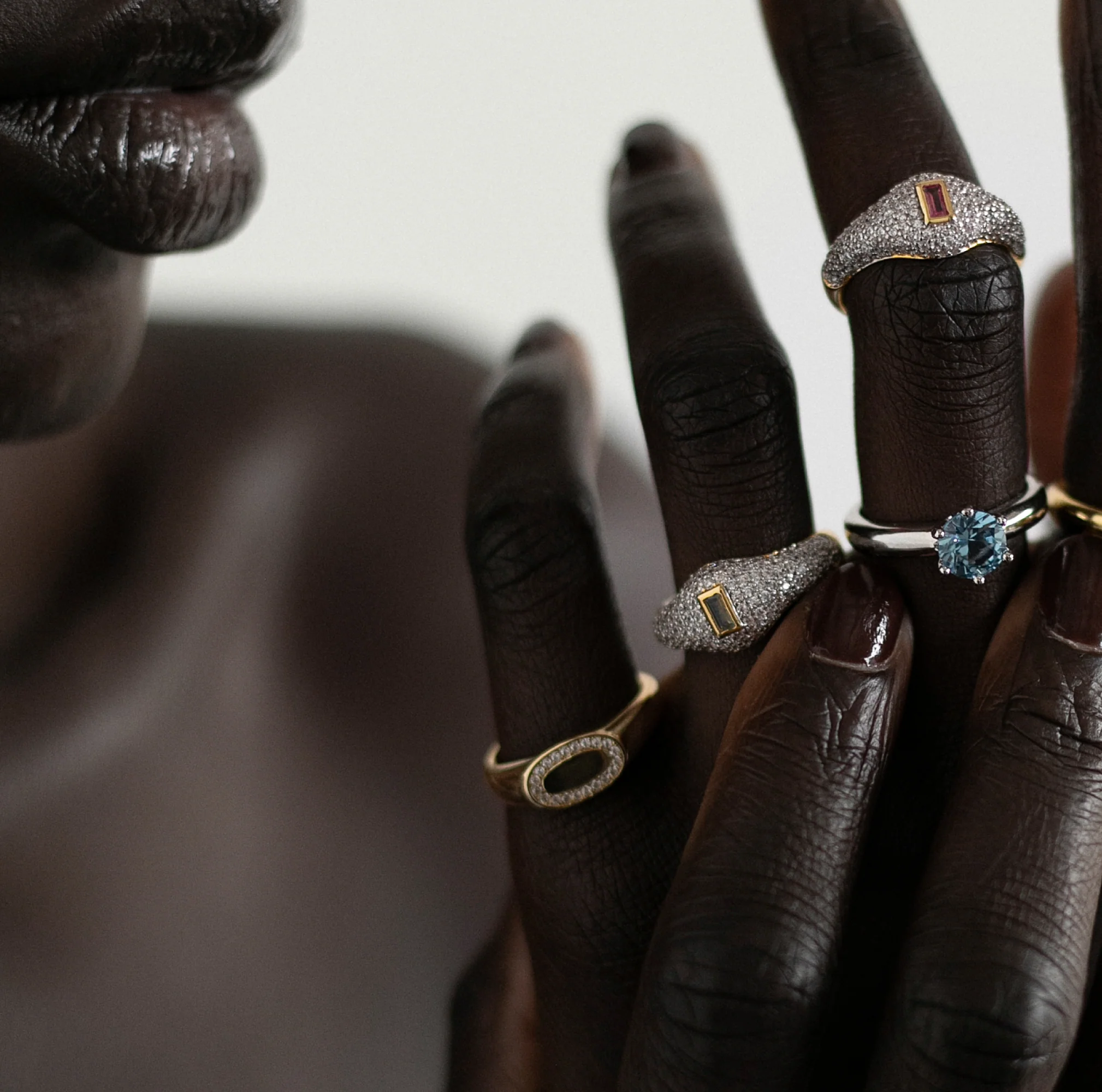Harriet Ring - Crystal - Image 4