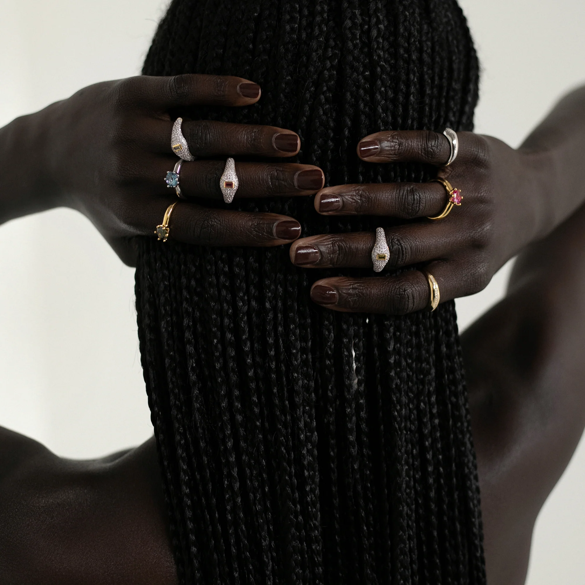 Harriet Ring - Olivine - Image 3