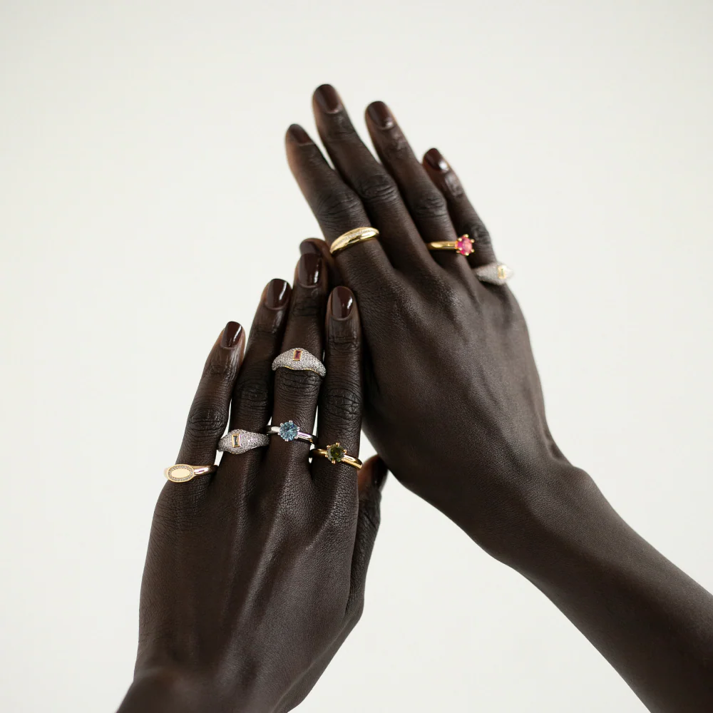 Harriet Ring - Pink - Image 3