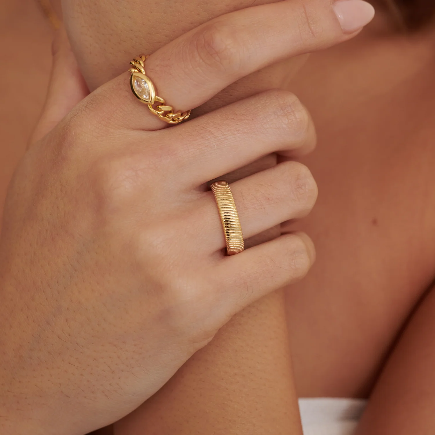 Hester Ring - Gold - Image 2