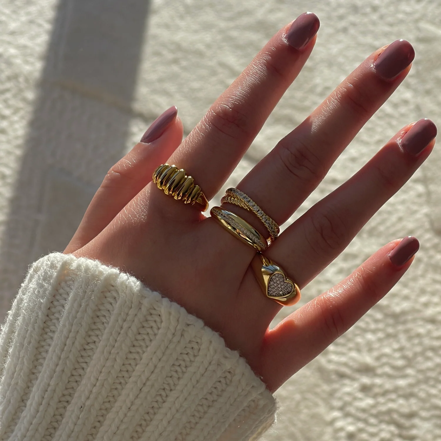 Josie Ring - Gold - Image 2