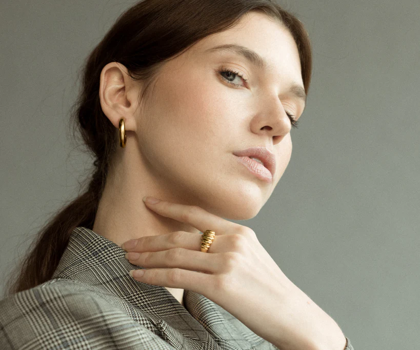 Josie Ring - Gold - Image 3