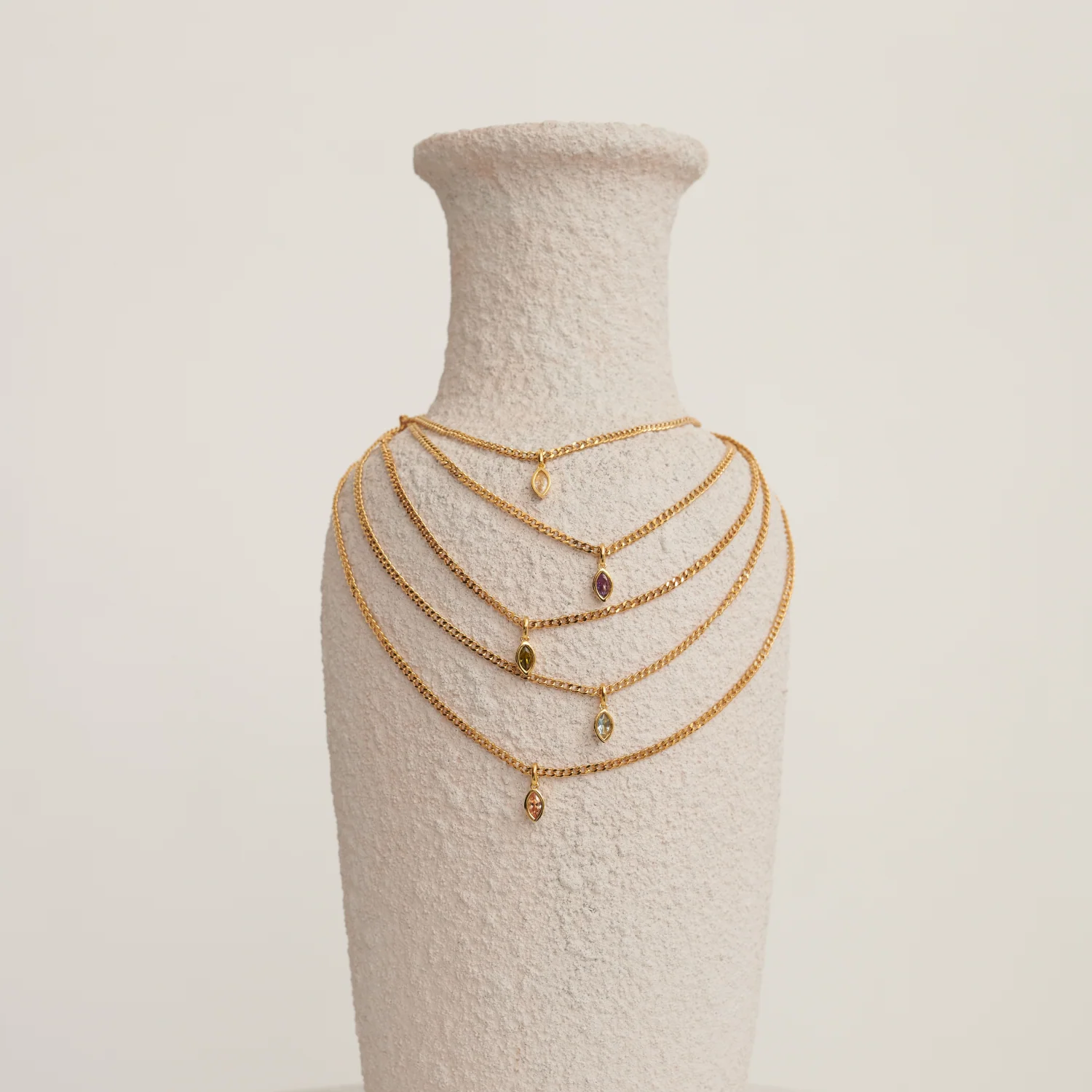 Kaia Necklace - Sky Blue - Image 4