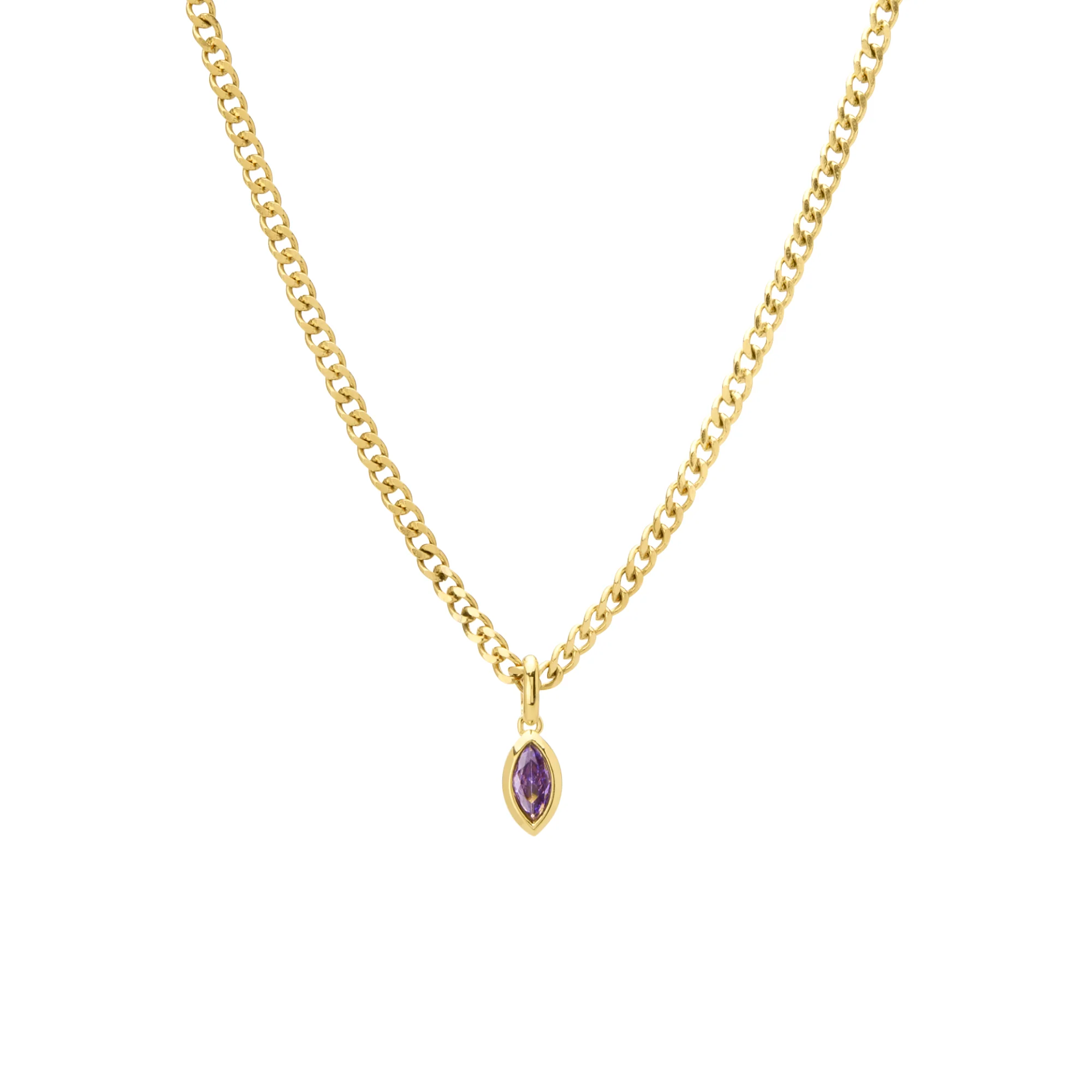 Kaia Necklace - Violet