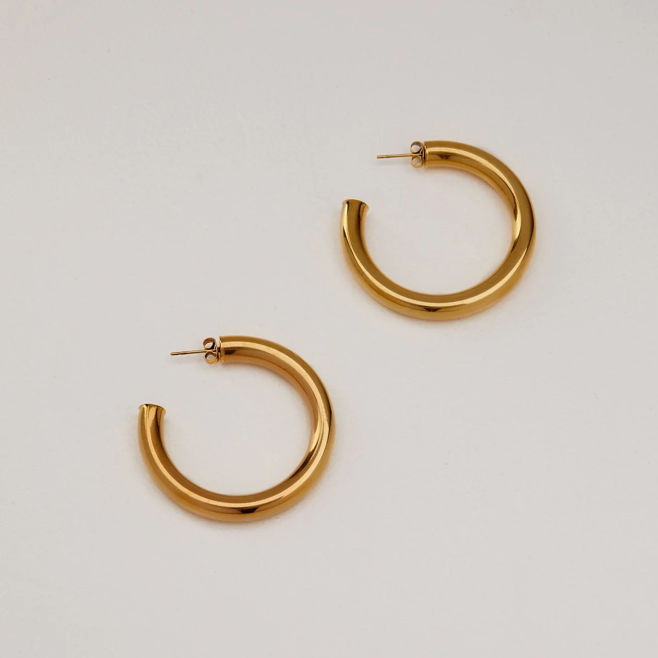 Kennedy Hoops - Gold (Matte Finish) - Image 4