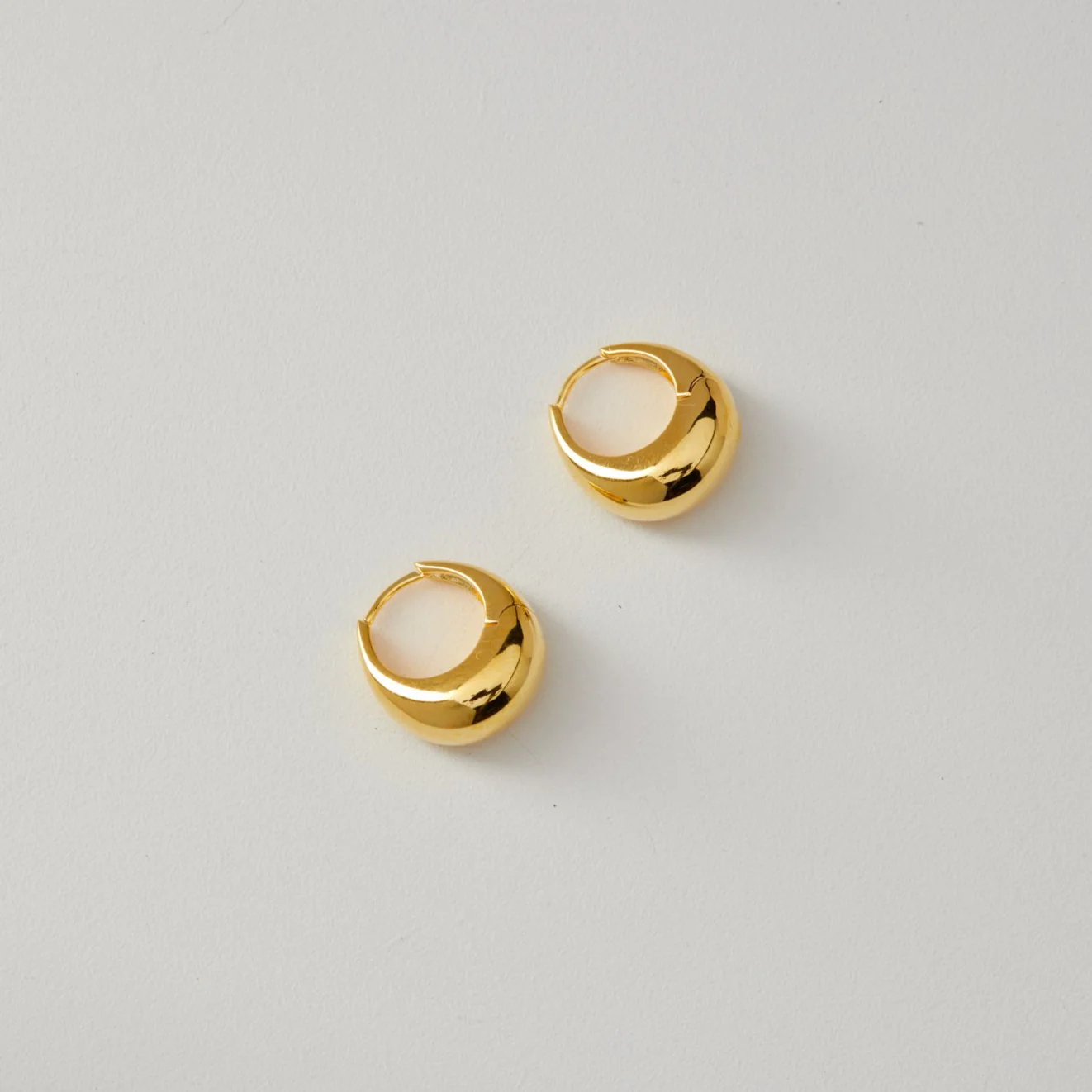 Macy Hoops - Gold - Image 7