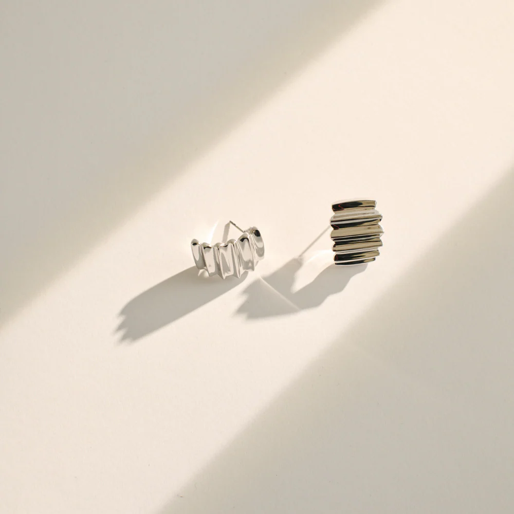Mia Earrings - Silver - Image 5