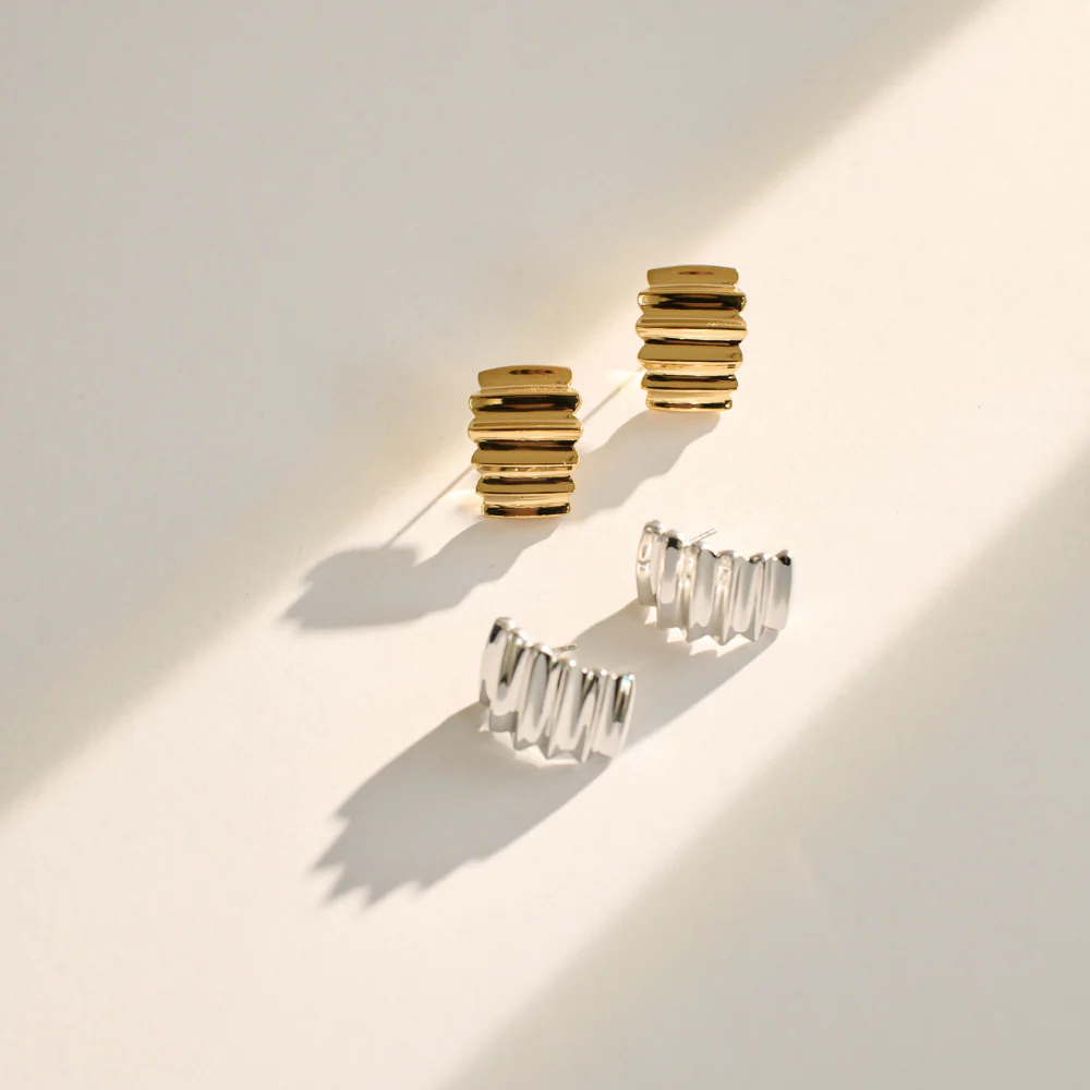 Mia Earrings - Silver - Image 6