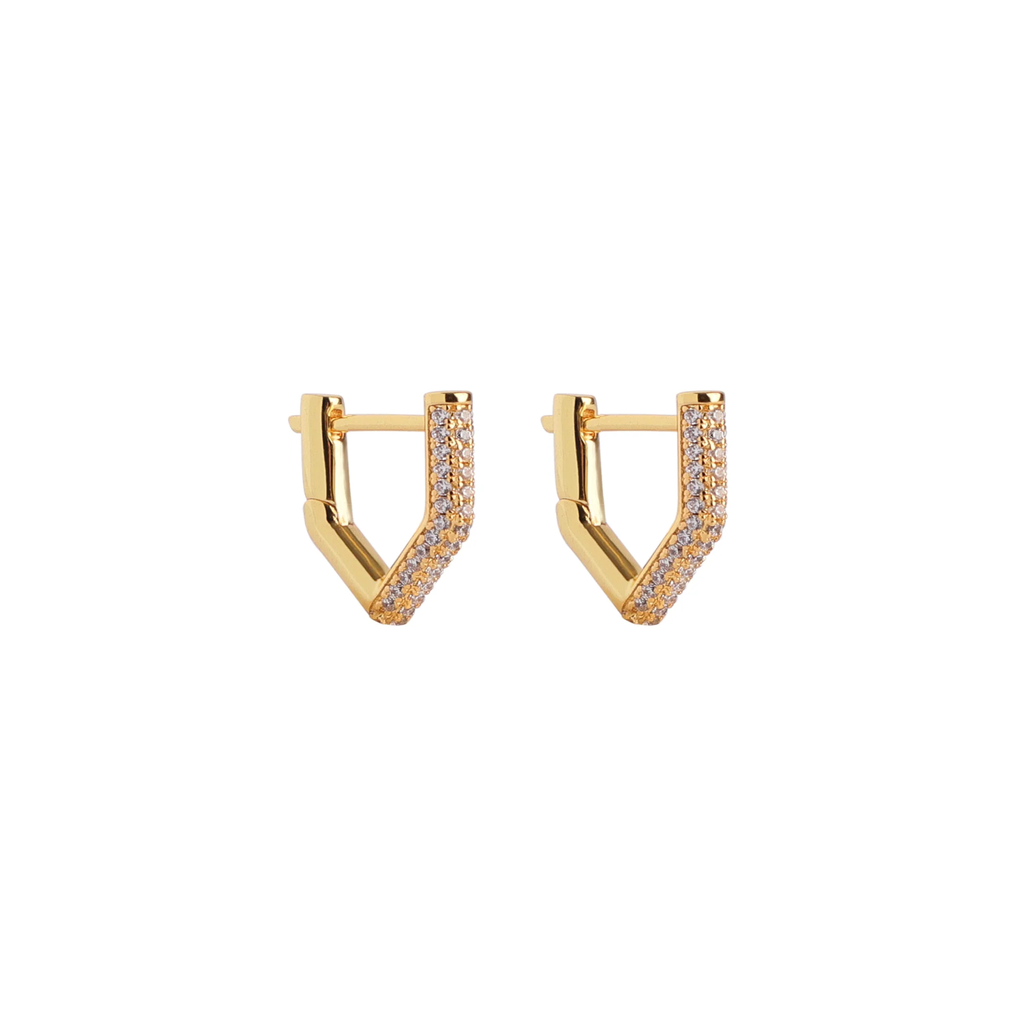 Mini Jodi Earrings with Crystals