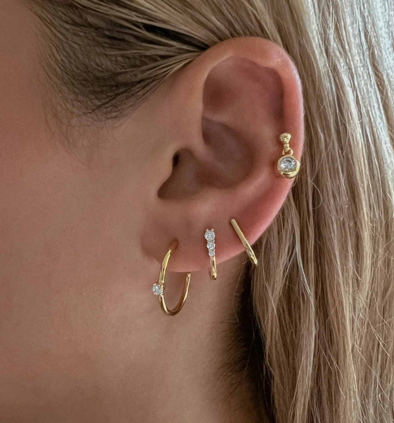 Mini Livia Hoops - Image 3