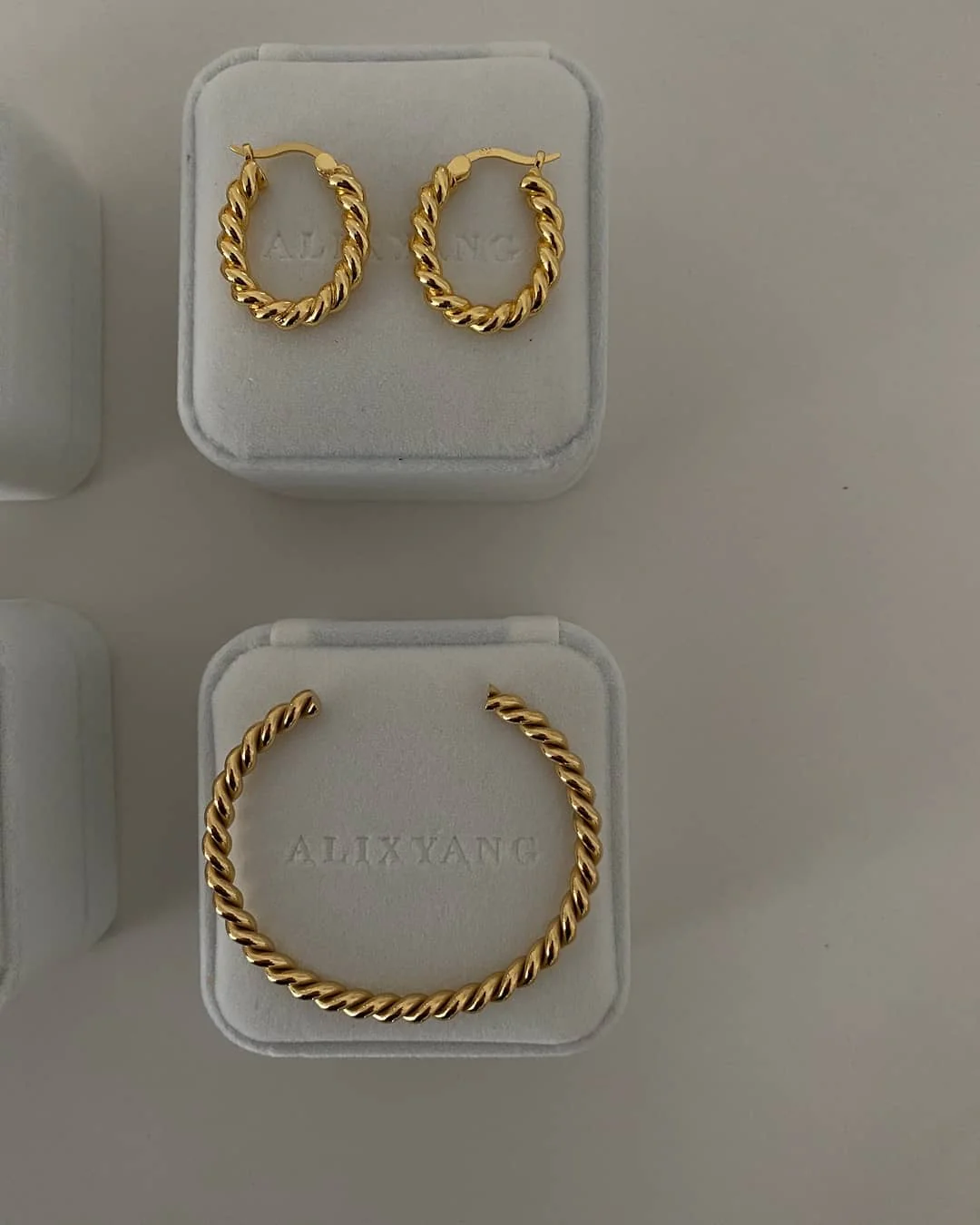 Sofia Hoops - Gold - Image 2
