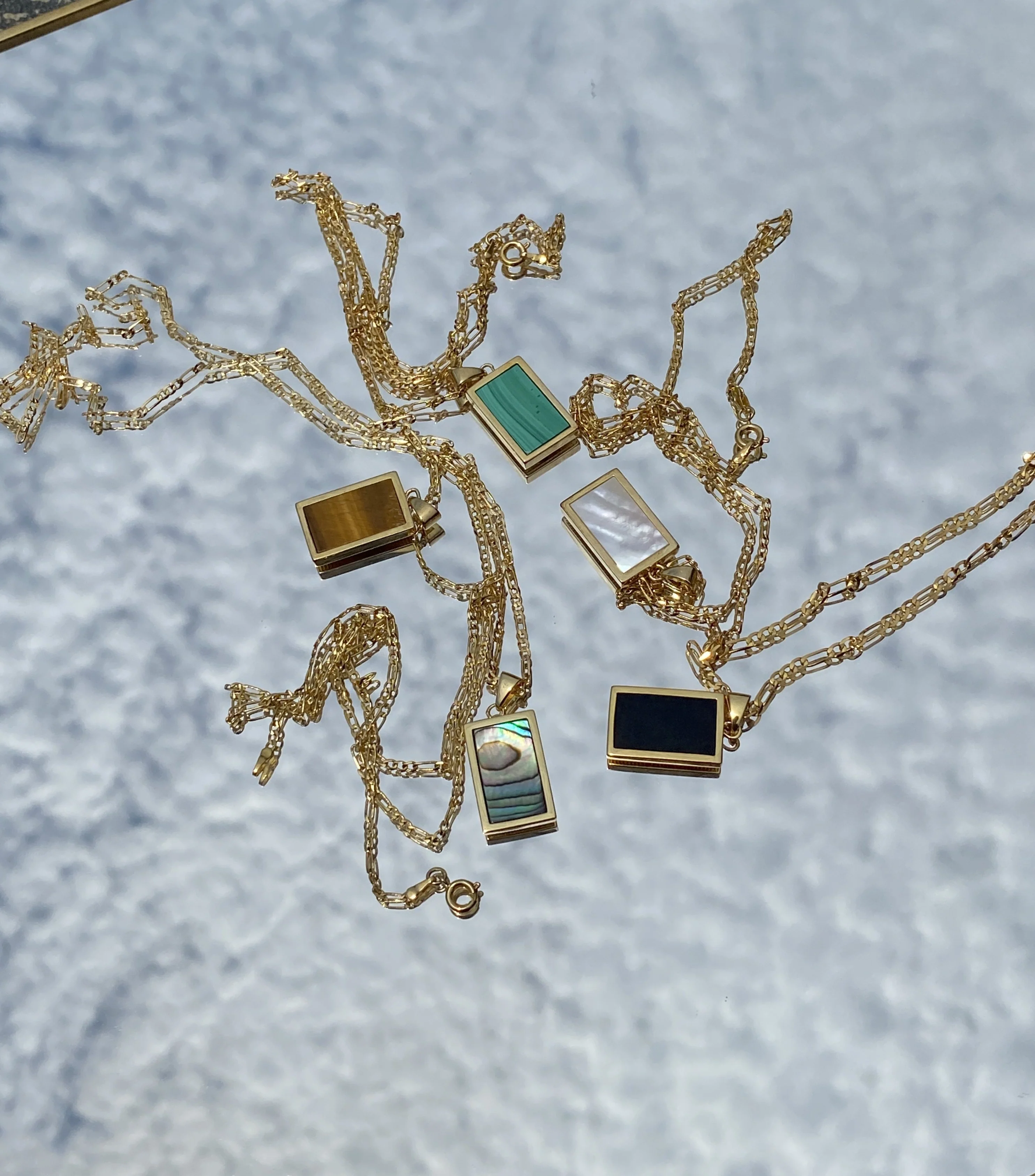Willow Necklace - Malachite - Image 4