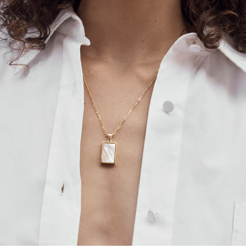 Willow Necklace - Mother of Pearl - Image 3