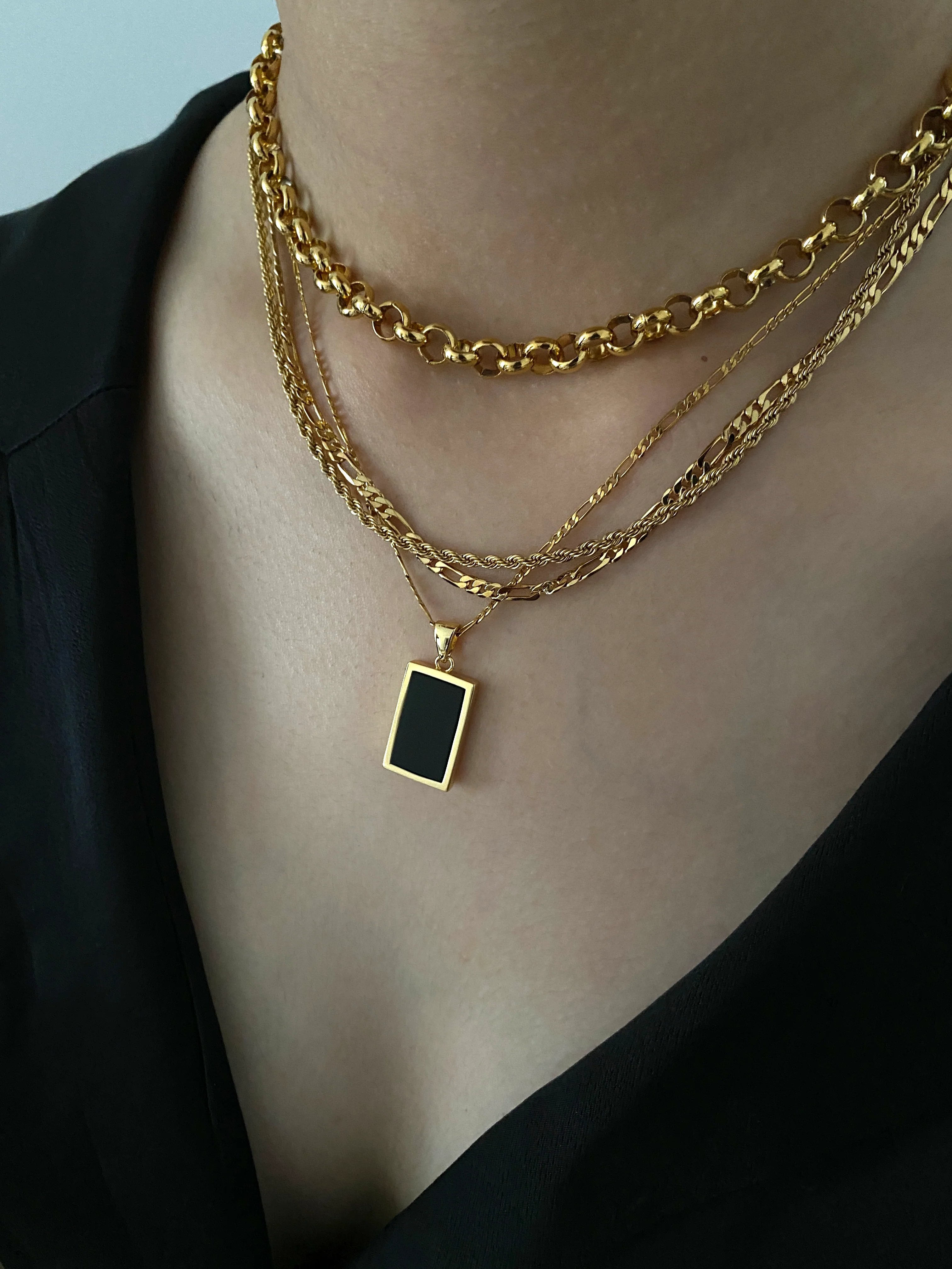 Willow Necklace - Onyx - Image 5