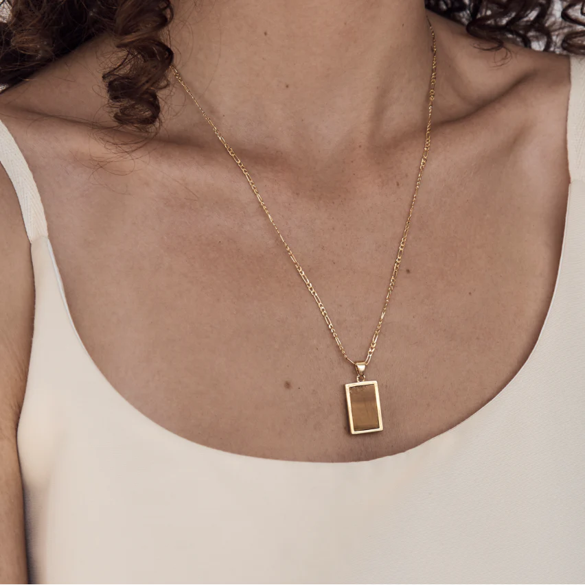 Willow Necklace - Tiger's Eye - Image 4