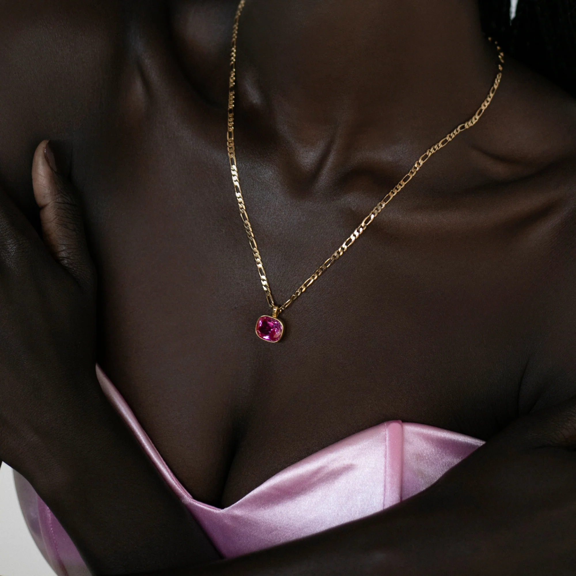 Zephyr Necklace - Pink - Image 2