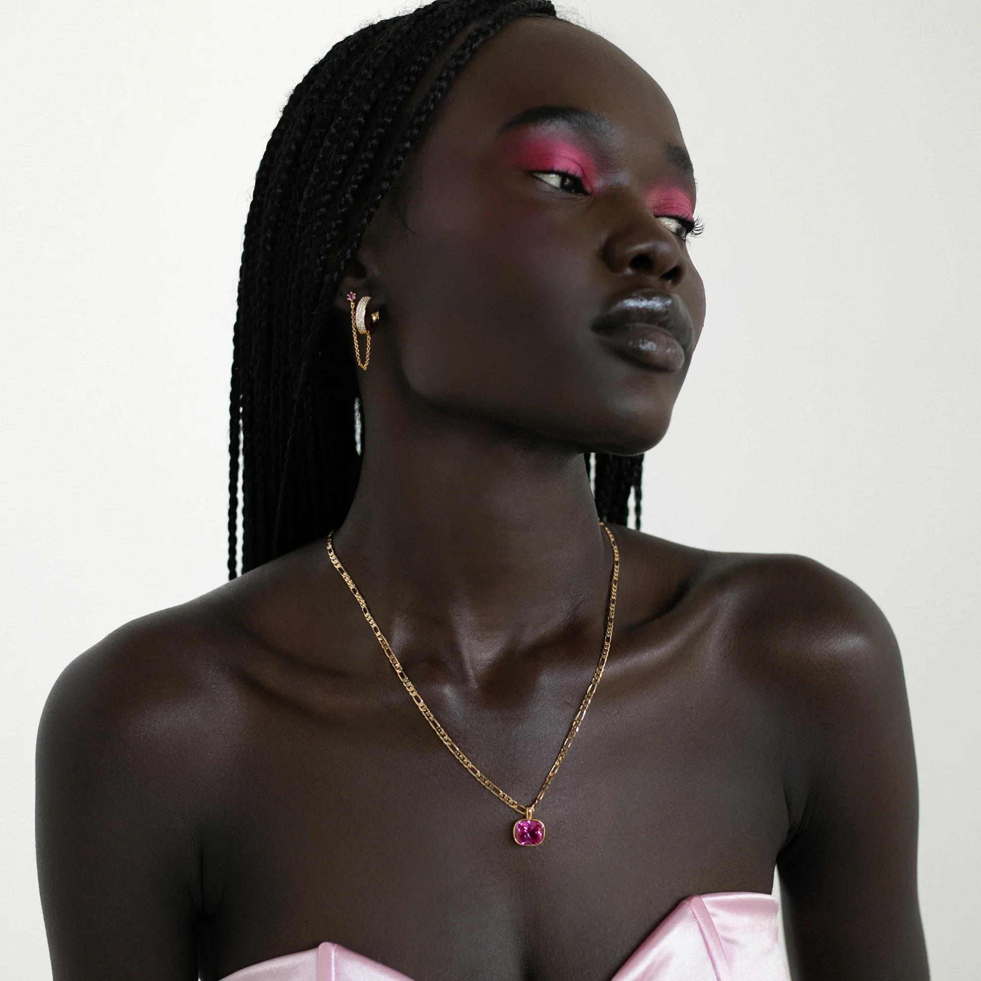 Zephyr Necklace - Pink - Image 4