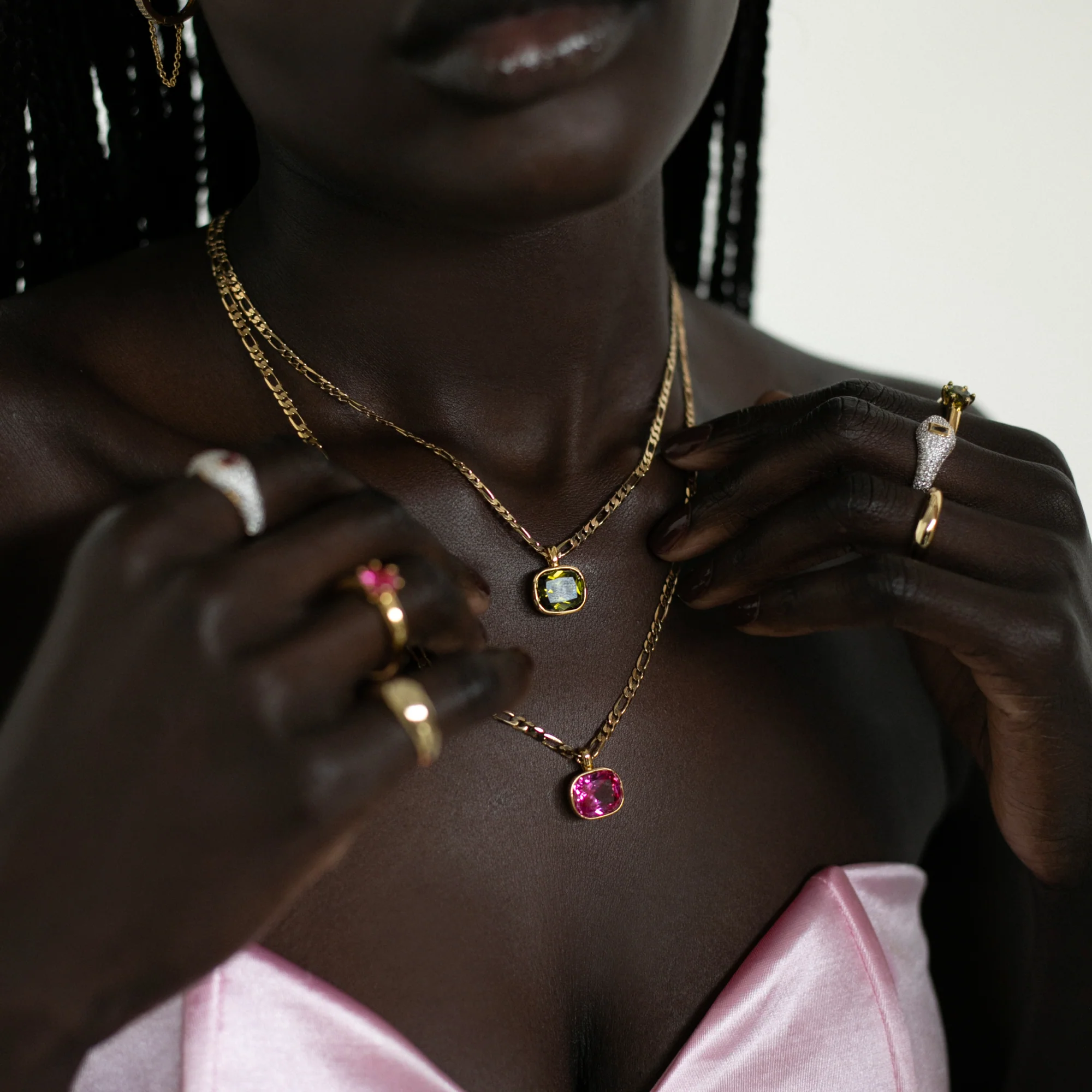Zephyr Necklace - Pink - Image 5
